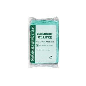 120L EPI Degradable Garbage Bags Green