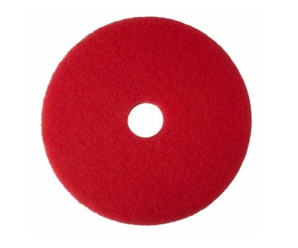 3M Economy Cleaning Floor Pad, Red, 432 mm (70071164209)