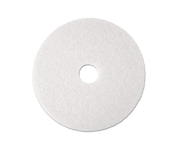 3M Economy Polishing Floor Pad 4100, White, 40 cm (70071163623)