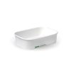 BioPak 500ml White BioBoard Takeaway Container Base x 300pc (BB-LB-500-W)