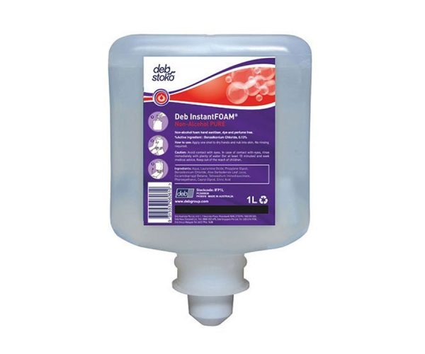 DEB InstantFOAM Non-Alcohol Pure 1L 6 x Cartridges