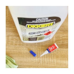 DIGGERS 1L Acetone Cleaning Solvent