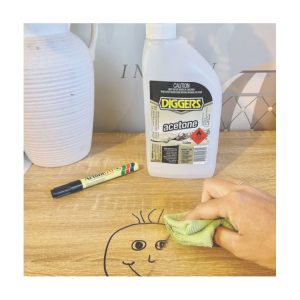 DIGGERS 1L Acetone Cleaning Solvent