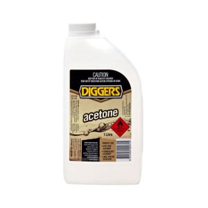 DIGGERS 1L Acetone Cleaning Solvent