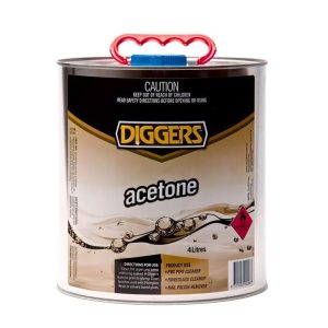 DIGGERS 4L Acetone Cleaning Solvent