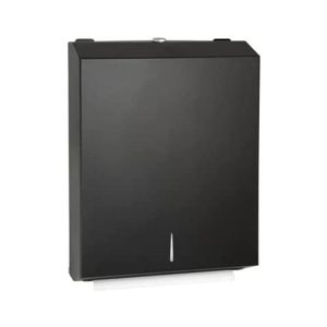 Dolphy Stainless Steel Slimline Paper Towel Dispenser Black 3 Pack Hold DPDR0028-BL