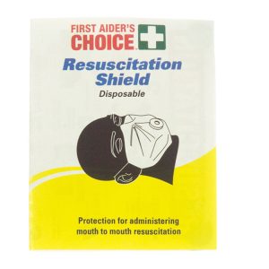 First Aider's Choice Resuscitation Face Shield Disposable (856758)
