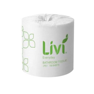 Livi Basics Toilet Paper 2Ply X 700 Sheets X 48 Rolls Bulk Wholesale Supplier Melbourne Vic