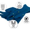 Pro-Val Process Blues Blue Natural Rubber Latex Work Gloves for Food Industry
