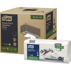 TORK Heavy-Duty Cleaning Cloth Folded 105 cloths x 4 packs 530179