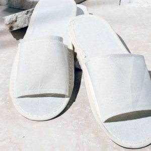 Accom Assist Biodegradable Open Toe Kraft Slipper