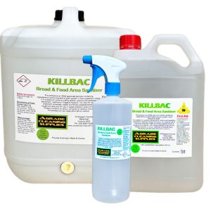 Agrade KILLBAC Broad & Food Area Sanitizer 1Lt, 5Lt, 20Lt