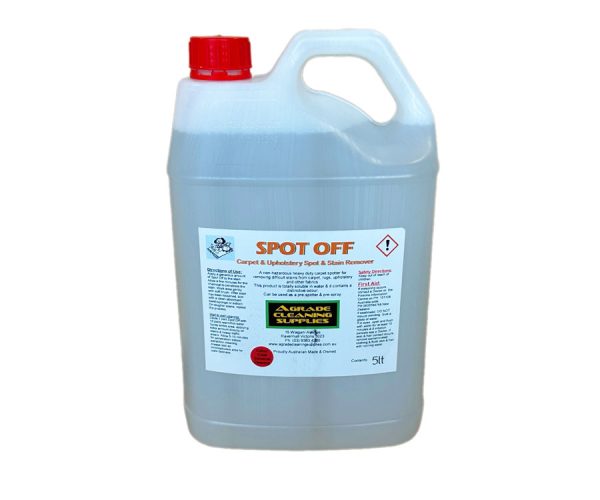 Agrade SPOT OFF Carpet & Upholstery Spot & Stain Remover 5Lt (CS5)