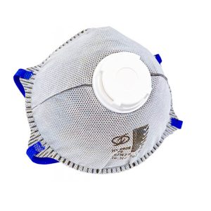 APOLLO P2 Face Mask Active Carbon Valved Particulate Respirator 10pk (HY8626)