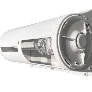 Twin Toilet Paper Roll Dispenser, Key Lockable in White