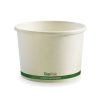 BioPak 250ml / 8oz White BioBowl Compostable Biodegradable Bowl x 1000pc (BSC-8)