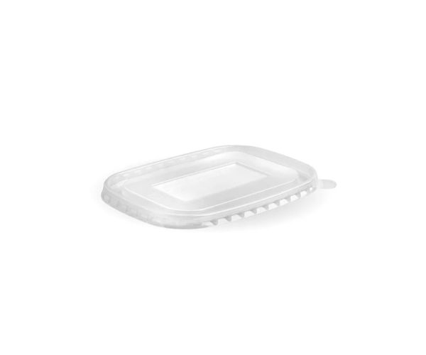 BioPak 500ml - 1000ml PP BioBoard Takeaway Container Lid x 300pc (BB-LBL-PP)