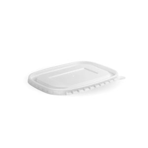 BioPak 500ml - 1000ml CPLA BioBoard Takeaway Container Lid (BB-LBL-CPLA)