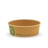 BioPak 500ml Small Kraft BioBowl x 400pc Compostable Biodegradable Paper Bowls (BB-BL-SMALL)