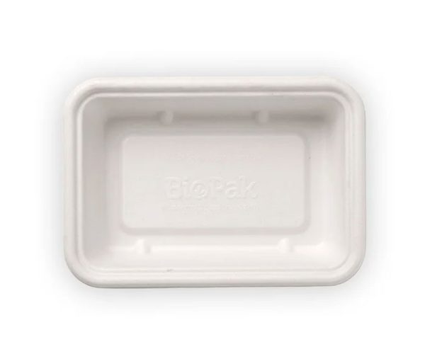 BioPak Biodegradable BioCane TakeAway Container 500ml x 500pc (B-LB-500-W)