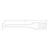 BioPak Bioplastic Cutlery Fork Biodegradable 16.5cm / 6.5” Fork GD-6.5AF-B