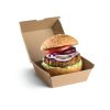 BioPak Burger BioBoard Box x 250pc (BB-BURGER BOX)