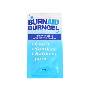 Burnaid Gel Sachet 3.5g - Pain Relief for Burns Scalds & Sunburn (00227)