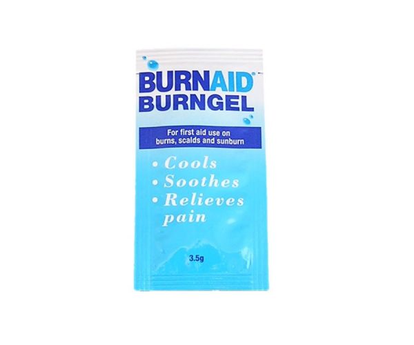 Burnaid Gel Sachet 3.5g - Pain Relief for Burns Scalds & Sunburn (00227)