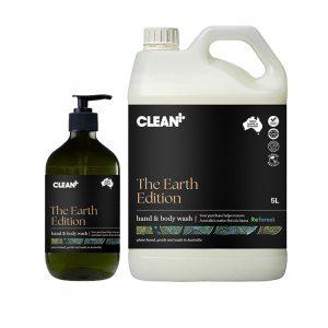 Clean Plus The Earth Edition Hand & Body Wash 5L & 500ml 88802, 88830