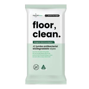 CleanLIFE Floor Clean Wipes Plastic Free Wipes CLS00088
