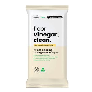 Remove term: CleanLIFE Floor Vinegar Clean Wipes 40 ECO Cleaning Biodegradable Plastic Free Wipes CLS00104 CleanLIFE Floor Vinegar Clean Wipes 40 ECO Cleaning Biodegradable Plastic Free Wipes CLS00104