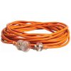 Cleanstar Rubber Extension 20m Cable with 10 amp Plug - Extra Durable Cord with Rubber Coating (CER2010)