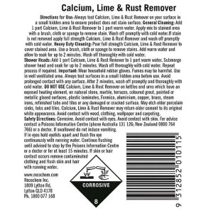 DIGGERS 1L Calcium, Lime & Rust Remover