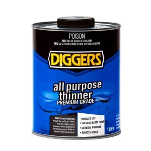 DIGGERS All Purpose Thinner 1L 107000-61DIG