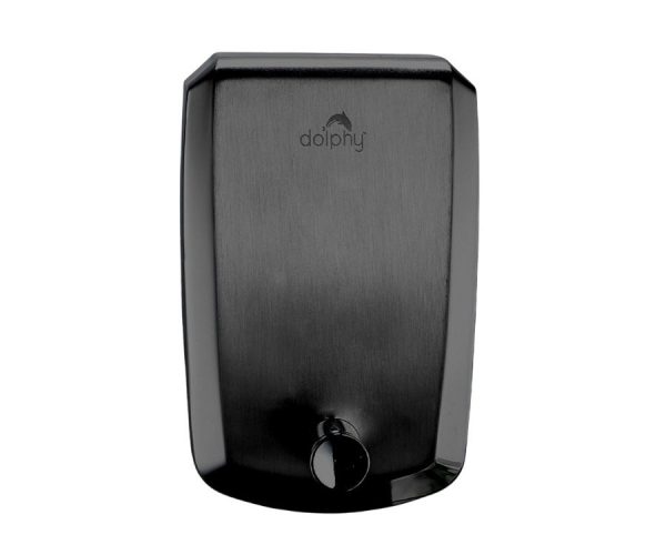 Dolphy 1000ml Stainless Steel Liquid Soap Dispenser Black DSDR0037-BL