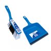 Edco Dust Pan & Brush Set - Blue (19124)