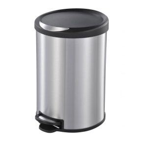 Edco Stainless Steel Pedal Garbage Waste Bin 20L (19367)