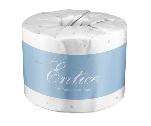 Entice Toilet Tissue Rolls 700 Sheets - Toilet Paper (000700)