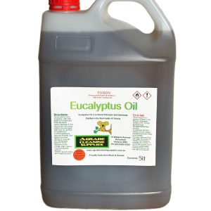 Agrade Eucalyptus Pure Oil, Natural Antiseptic and Germicide 5L (EO5L)