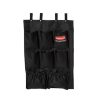 Fabric 9 Pocket Organiser for Rubbermaid Janitor Housekeeping Cart (RFG9T9000)