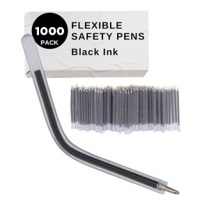 Flexible Safety Pens 1000 Pack Bendable Pens