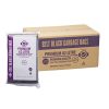 Garbage Bags 82L Premium Black Bin Liners Carton Qty 200