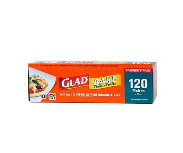 Glad Bake Paper Roll 120m x 30cm (BW120/6)