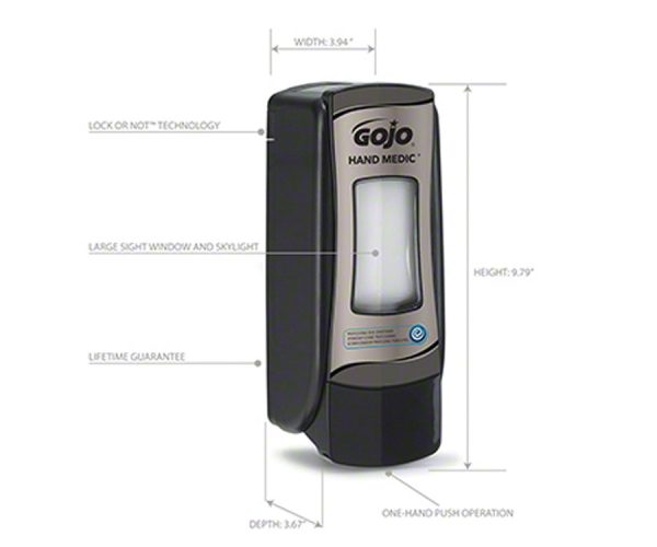 GOJO Hand Medic ADX-7 Dispenser - 700 mL 8782-06