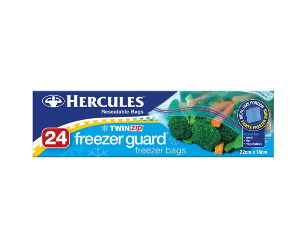 Hercules Hercules Freezer Guard with Twin Zip Lock Bag (TFG24SRP)