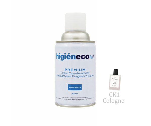 Higieneco CK1 Cologne Aerosol Air Freshener Automatic Fragrance Refill Can 300mL (07741)