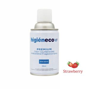 Higieneco Strawberry Aerosol Air Freshener Automatic Fragrance Refill Can 300mL (07762)