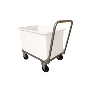Laundry Linen Bin Crate Trolly Spring Deck