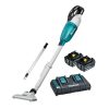 Makita 18V Brushless Stick Vacuum Kit (DCL284TWX4)