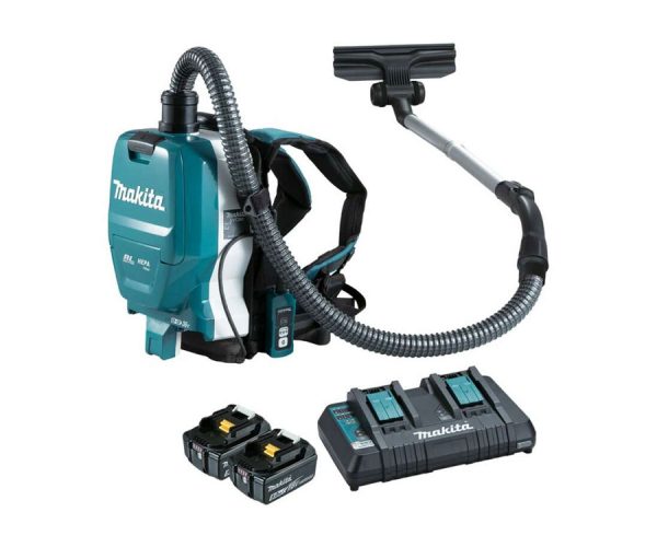 Makita 18Vx2 Brushless Backpack Vacuum Kit (DVC261TX12)